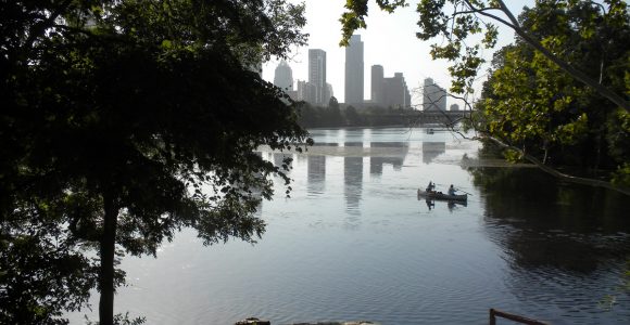 Downtown From Lady Bird Lake